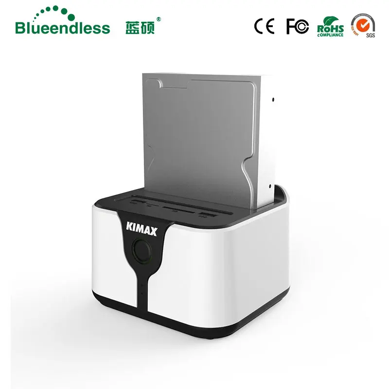 Пластиковый ssd hdd sata usb3.0 wifi док-станция wifi жесткий диск hdd корпус внешний диск wifi устройство для чтения карт SD TF чехол