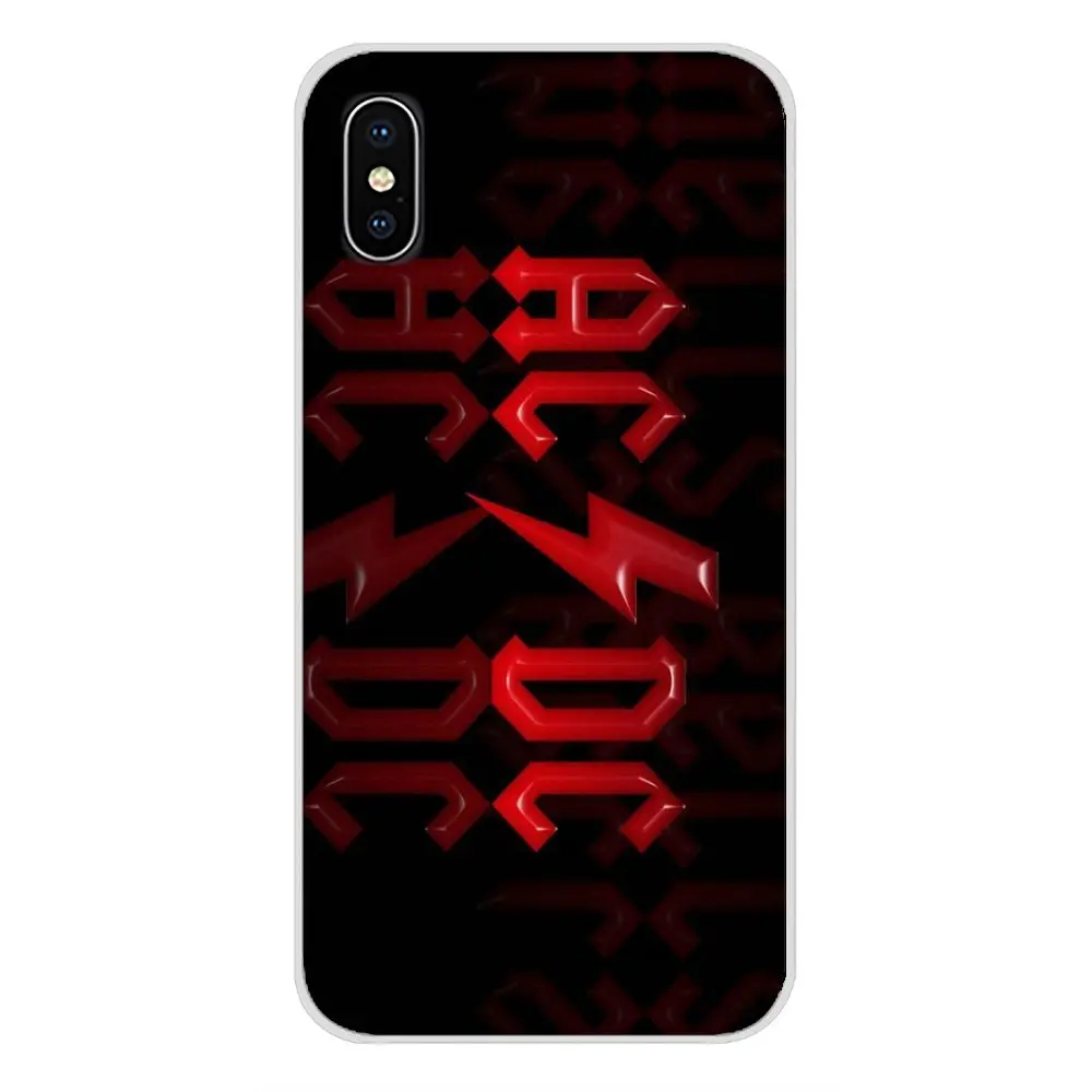 Чехол из прозрачного ТПУ с логотипом Highway to Hell ACDC Rock Band для Huawei P Smart Mate Honor 7A 7C 8C 8X9 P10