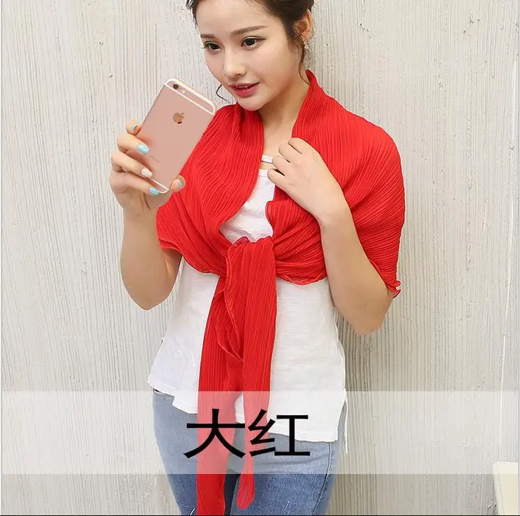 Шарфы палантины 2018 новая одежда для защиты от солнца шифоновый шарф платок с