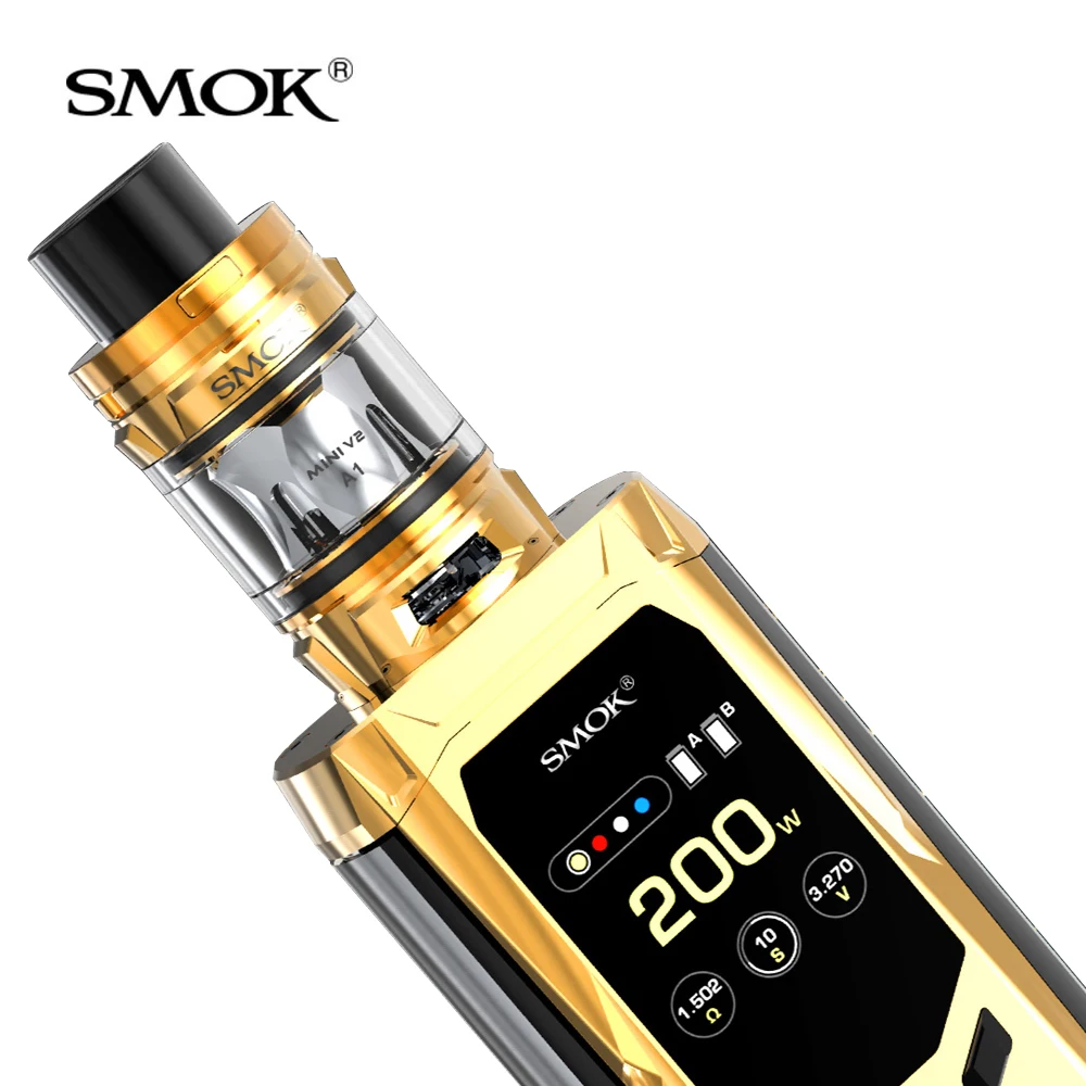 Оригинальный набор Smok R-Kiss EU Edition 200 Вт TFV-Mini V2 Емкость 2 мл A1/A2 спираль для