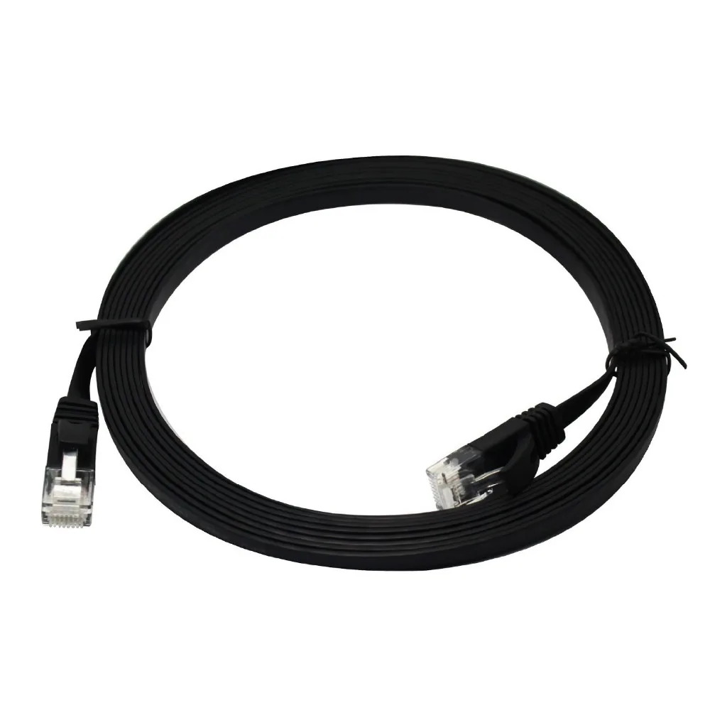 Плоский сетевой кабель UTP Ethernet 500 шт./лот 0 3 м 1 5 2 10 LAN-кабель RJ45 бесплатная доставка