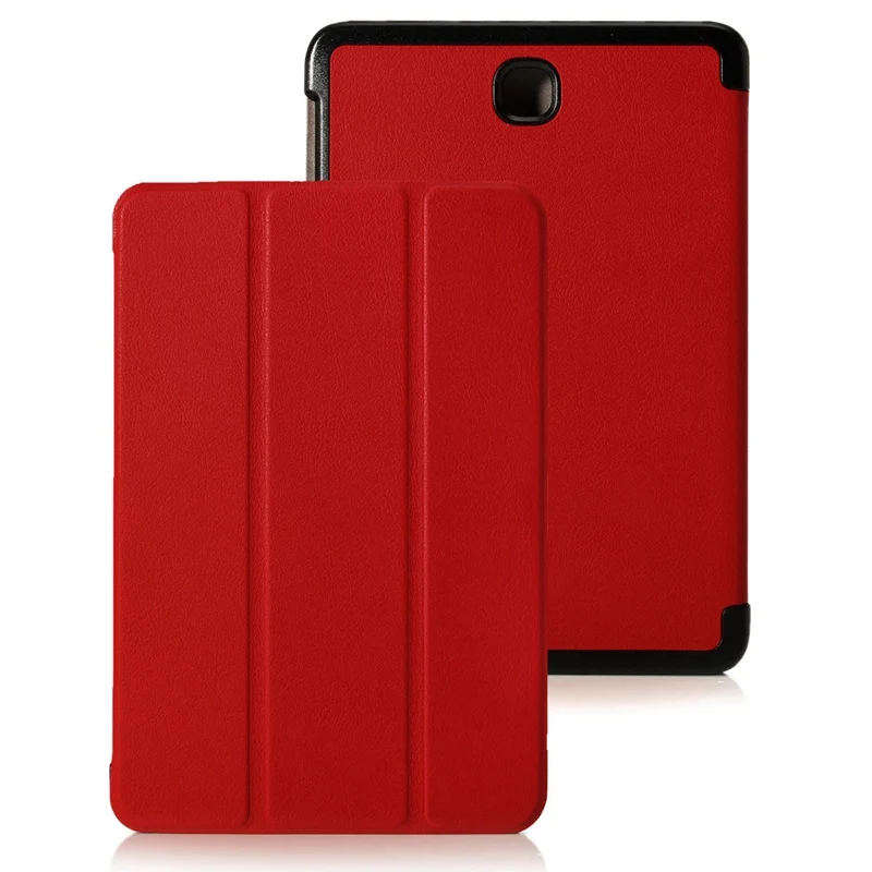 Red Тонкий Smart Cover складной чехол-книжка для samsung для Galaxy Tab S2 8,0 T715/T710 для samsung для Galaxy Tab S2 8 дюйма Чехол - Цвет: Red