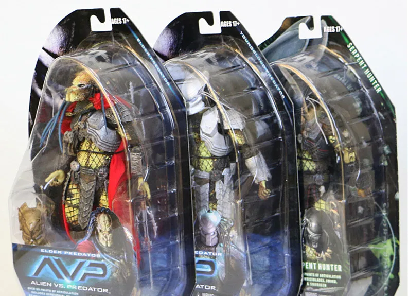 SAINTGI Чужой против Хищника смешанных человеческих AVP 17th ABS 20 см модель Collectie дети