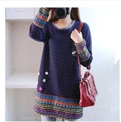 2018 осенне-зимнее кимоно льняная фланелевая рубашка в радужную полоску