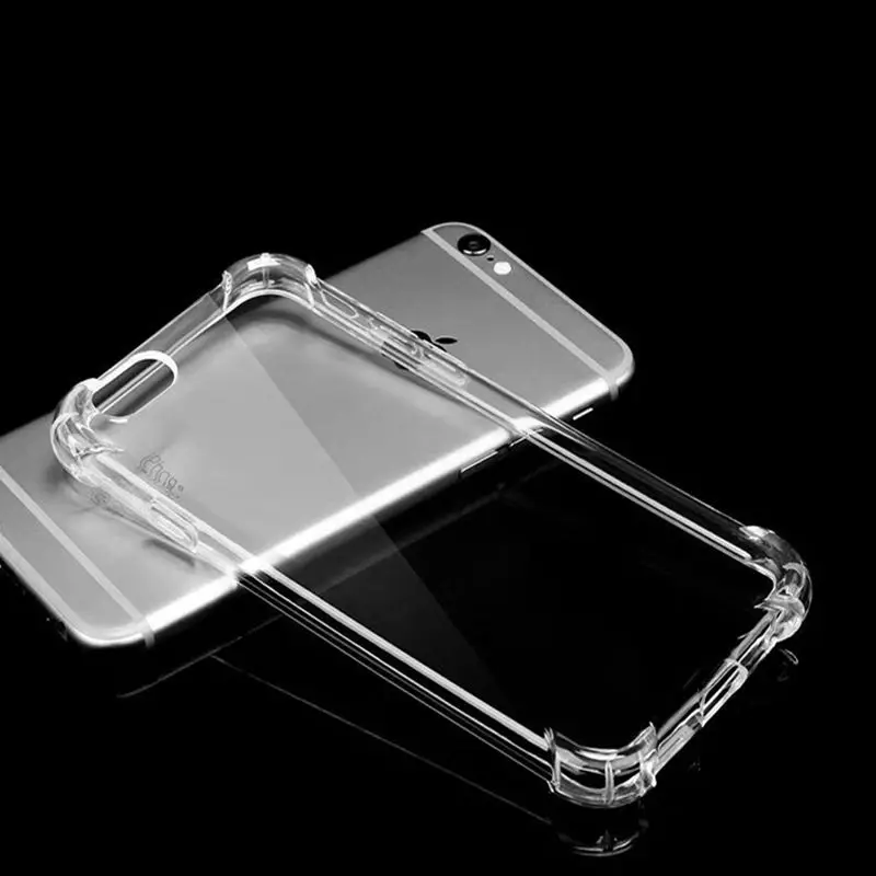 Abay Высокое качество Прозрачный чехол для телефона iPhoneX XsMax 7 плюс XR i6 i7 четыре угла