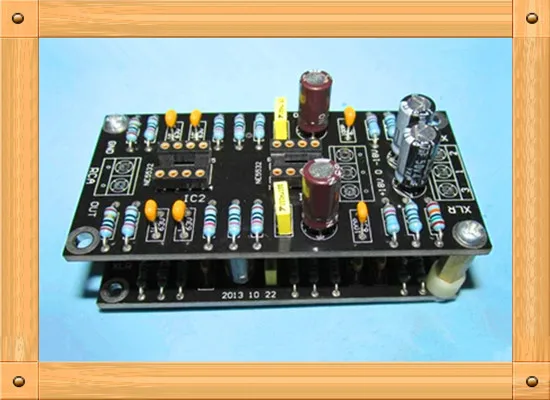 Бесплатная доставка! 5 шт. одноконцевая сбалансированная Выходная плата XLR / RCA dual