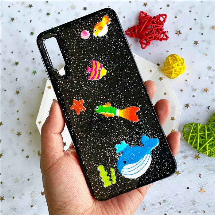Роскошный подводный мир животных чехол для iPhone 6 6s 7 8 Plus задняя крышка Coque X S MAX XR XS |