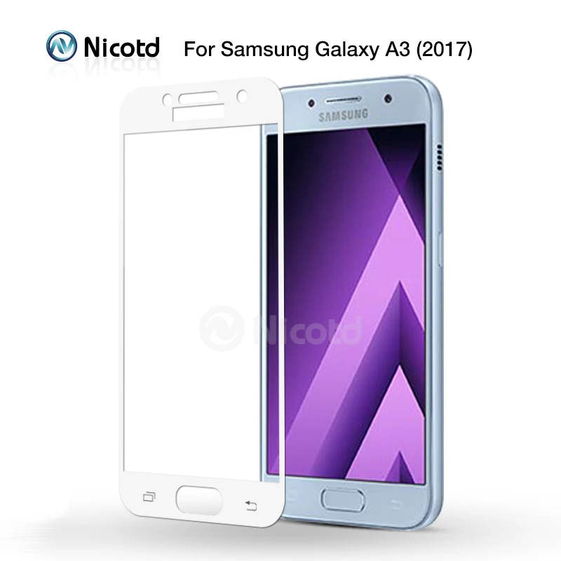 Закаленное стекло с полным покрытием для Samsung Galaxy S6 S7 J2 J5 J7 Prime Note 4 5 A3 A5 A7 2016 2017