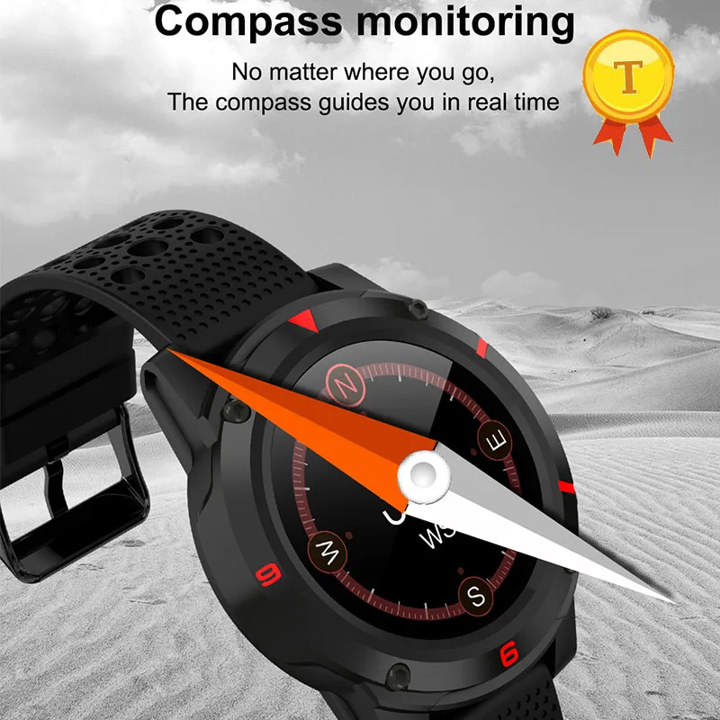 Спортивные водонепроницаемые Смарт часы с цветным экраном GPS пульсометром