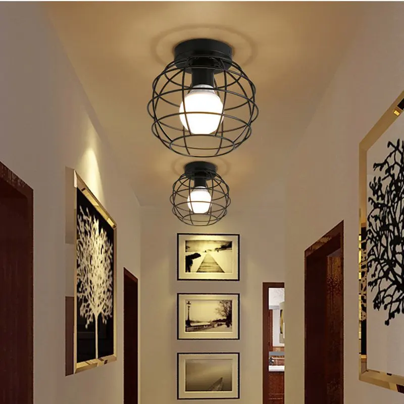 Винтажные потолочные светильники Lamparas De Techo lustre Luminaria Abajur лампы для дома Avize