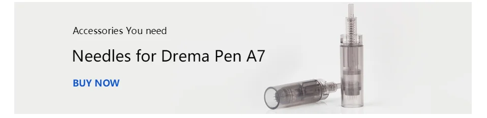 Dr pen Ultima A7 микроиглы Дерма уход за кожей Ручка Авто нано чип терапия система Перманентный Дерма макияж ручка с наконечниками иглы