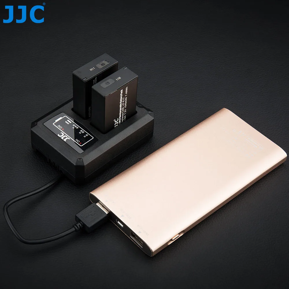 JJC USB двойное зарядное устройство для Canon LP-E17 LPE17 на камеру EOS M5 M6 Mark II M6 M3 77D 800D 760D 750D заменяет LC-E17C LC-E17