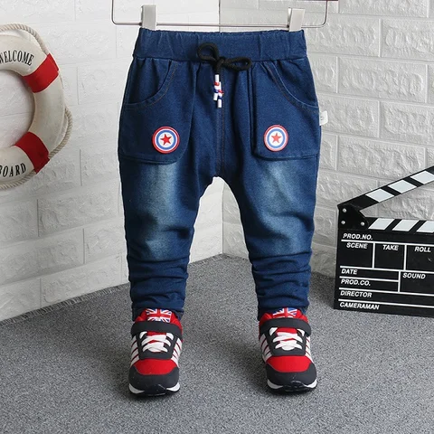 Джинсовые брюки для мальчиков