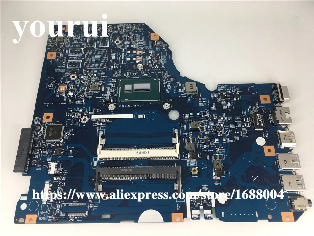 NBVB111003 NB.VB111.003 материнская плата для ноутбука acer Asipre E5 772G 448.04X09.001M SR27G i3 4005U