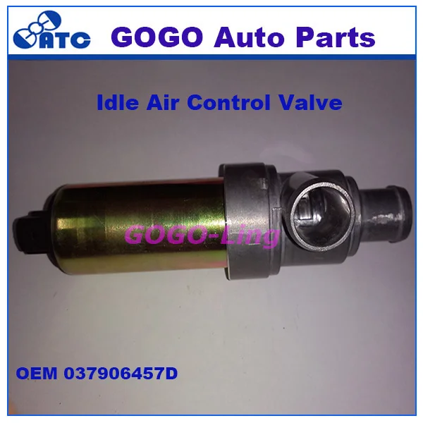 Клапан GOGO холостого хода для Volkswagen Cabriolet Corrado Golf OEM 037906457D 408 202 011 003 6NW009141 171|valve