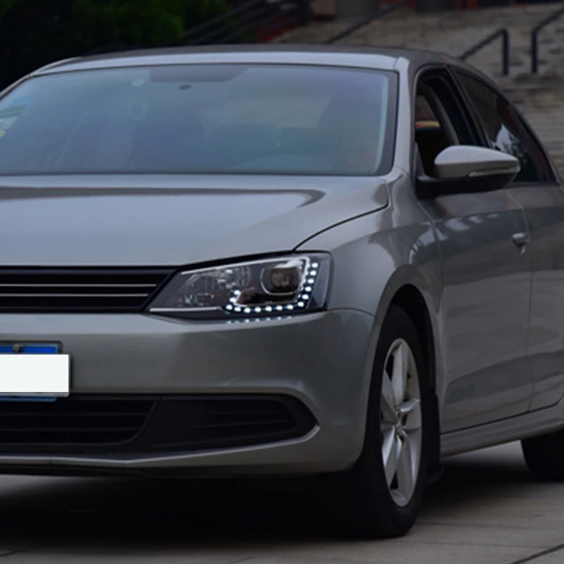 Hlxg комплект автомобильных фар для Volkswagen jetta (Фольксваген Джетта) MK6 головка лампы