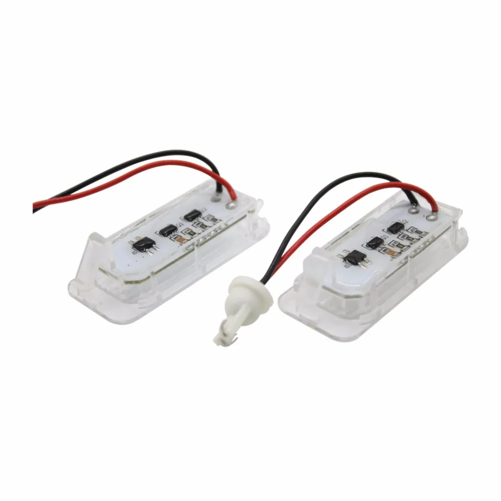 Светодиодные лампы для номерного знака Ford Fiesta Focus Mondeo 18|car light|bulbs for carbulb led |