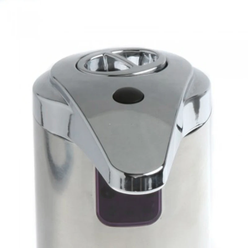 Silver Non-Contact Automatic Smart Stainless Steel Sensor Soap Shampoo Sanitizer Dispenser Touch-Free Home Kitchen Bathroom Of |