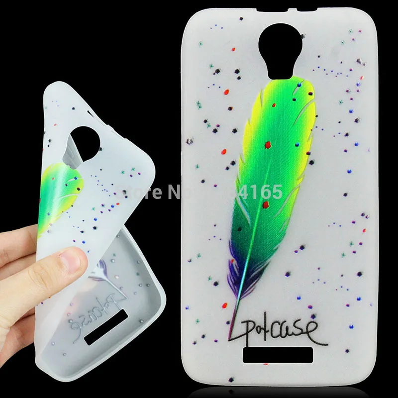 Luminous TPU Case for Micromax Canvas Power AQ5001/ Juice 2 AQ5001 Feather Ultra-thin Soft Transparent Cover |