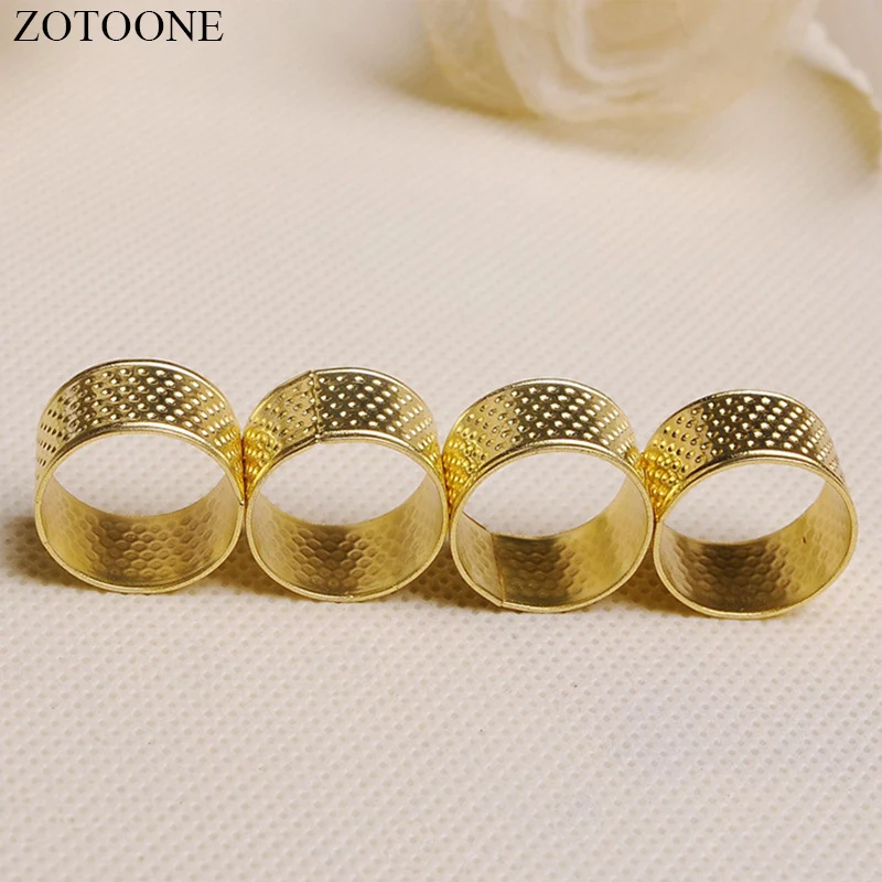 Швейные инструменты ZOTOONE 1 шт. бытовые круглые медные наперсток аксессуары для