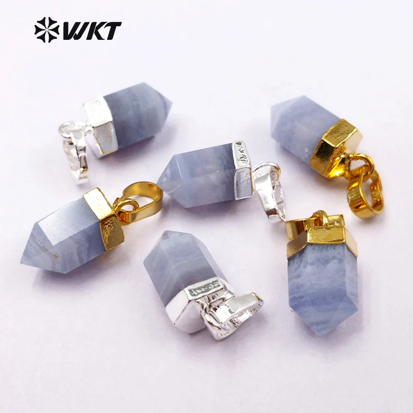 

Модный Мини-кулон WT-P1334 WKT из натурального голубого камня высокого качества и по оптовой цене, около 12 мм