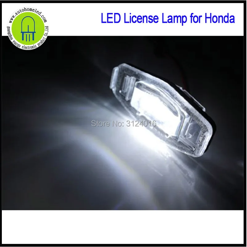 2 шт. x dahosun светодиодные лампы для номерного знака Honda Acura MDX RL TL TSX ILX Civic Accord Odyssey
