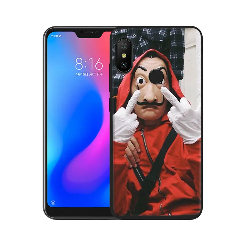 Чехол для телефона la casa de papel TV из мягкого ТПУ Для Xiaomi Poco X3 Nfc Mi 8 9 10 SE A2 A3 Lite 6 A1 2s Max 3 F1