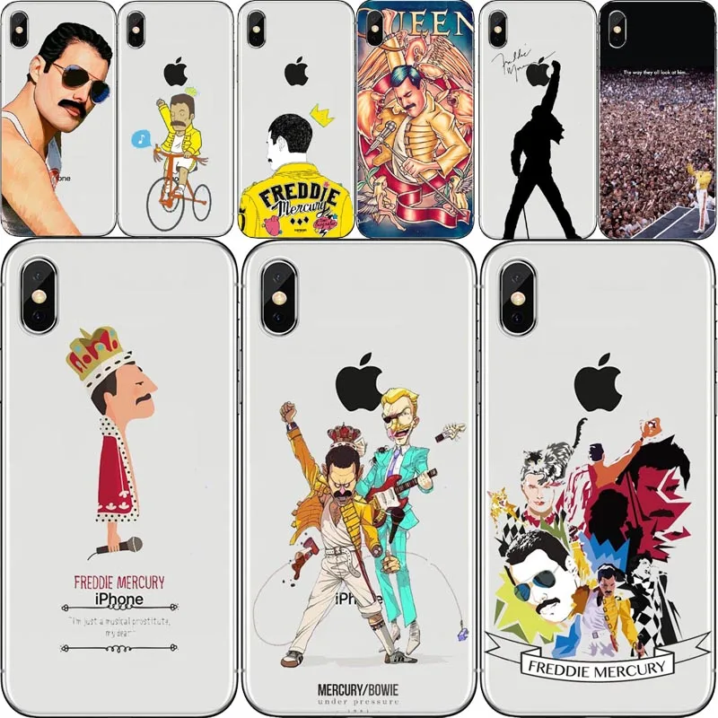 Фредди Меркьюри Райна банда Жесткий Телефон Матовый пластик caso de telefone Para Apple iPhone 4