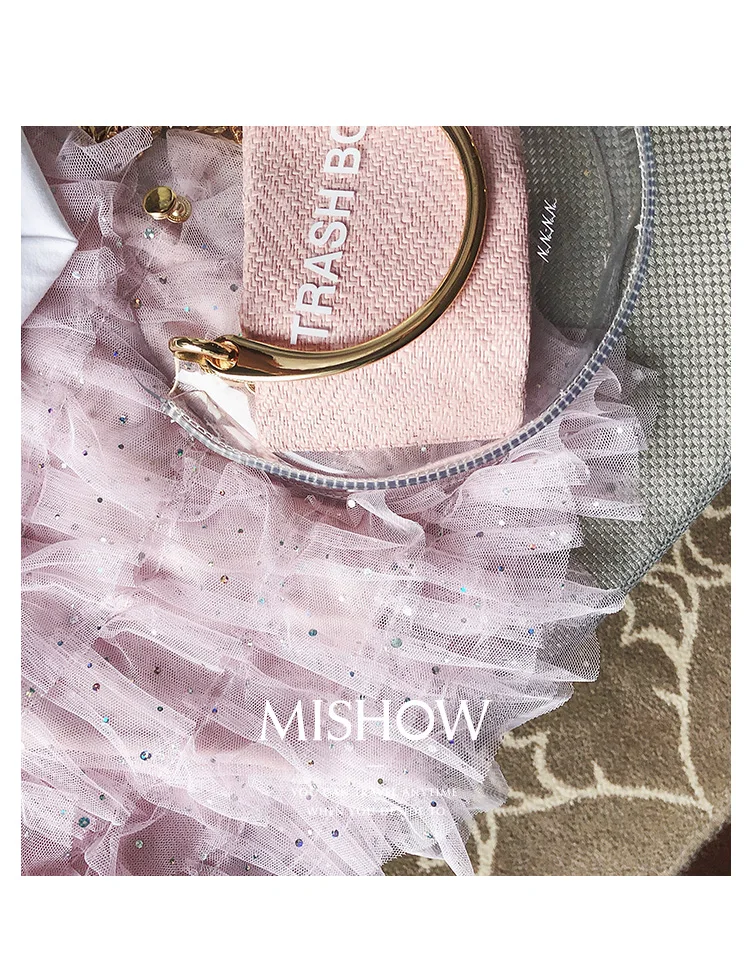 Mishow Мини-юбка легкая шифоновая MX18B1840