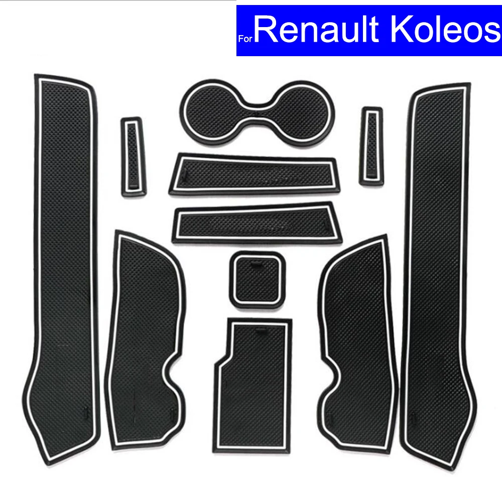 Коврики для автомобильных дверей коврики подстаканник Renault Koleos 2009 2010 2011 2012 2013 2014