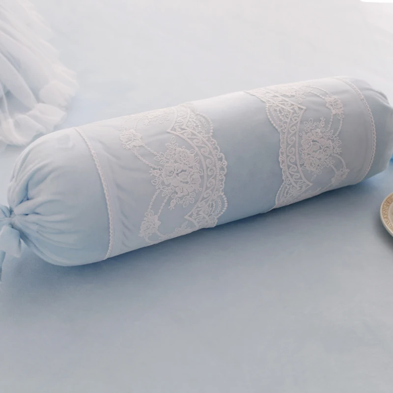 Корейская подушка в рулоне для принцессы пасторальный свежий цветок кружевной