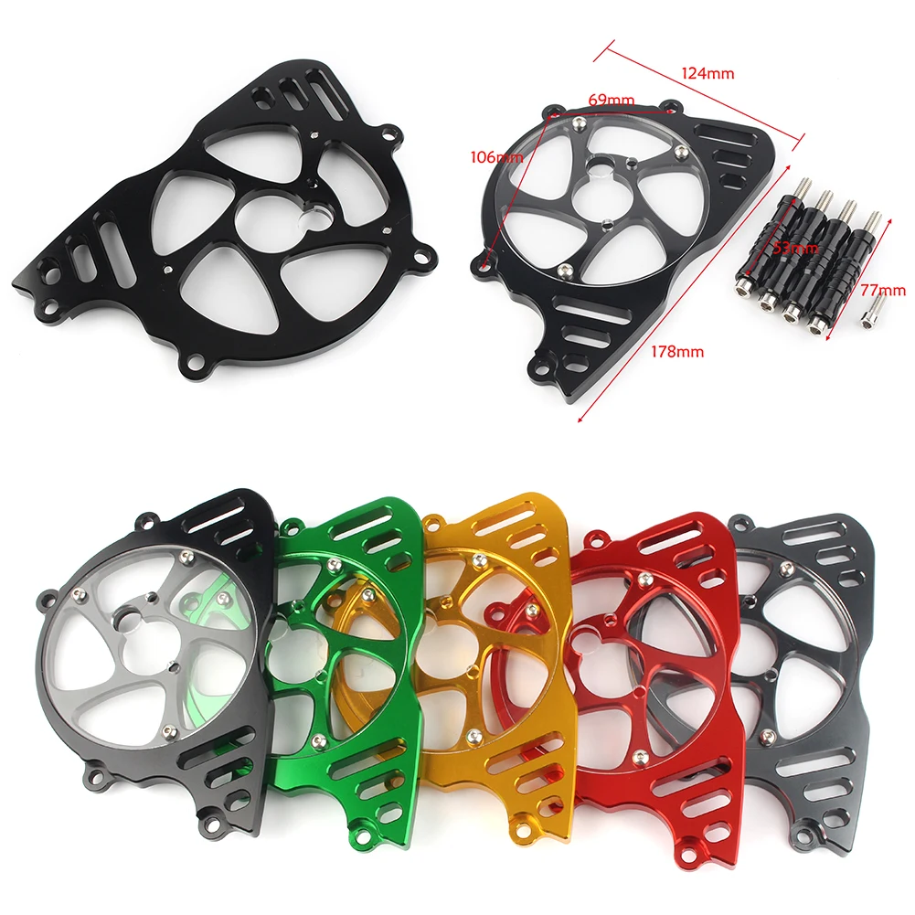 Передняя звездочка Z1000 крышка цепи слева для Kawasaki Z 1000 2010 2011 2012 2013 2014 2015 2016 2017 CNC