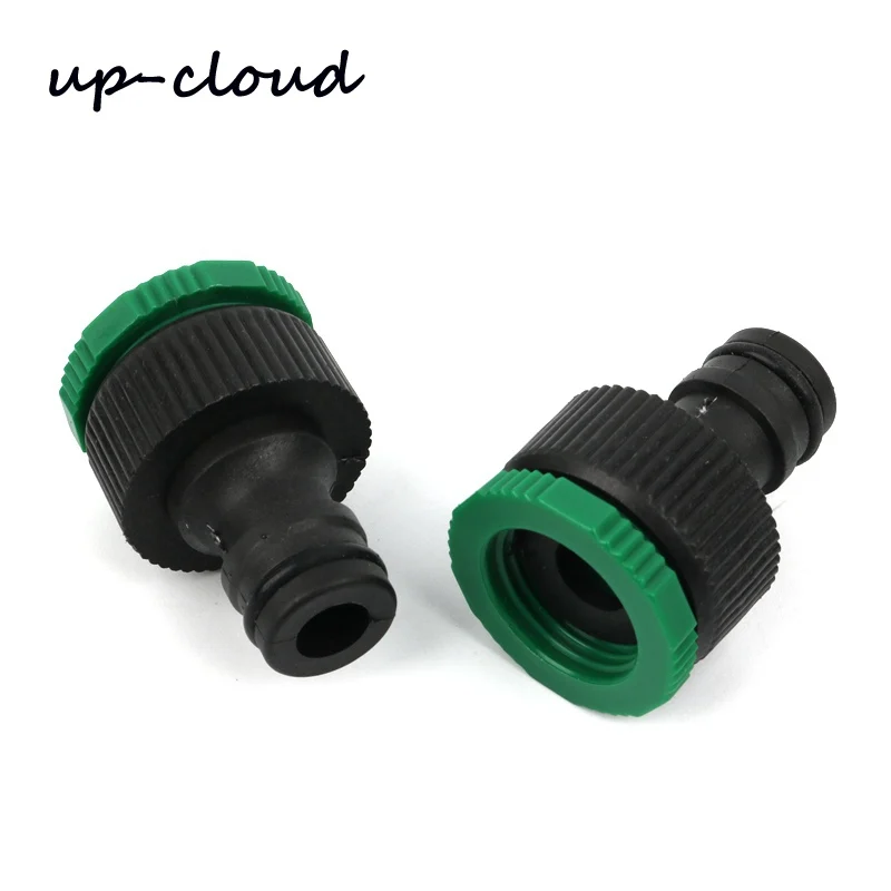 Conector de Engate Rápido de Lavagem de Carro Máquina de Lavar Conector de Irrigação do Jardim Torneira de Água 3 4 Rosca Roupa Torneira Acessório Articulações 50 Pcs 1 – 2
