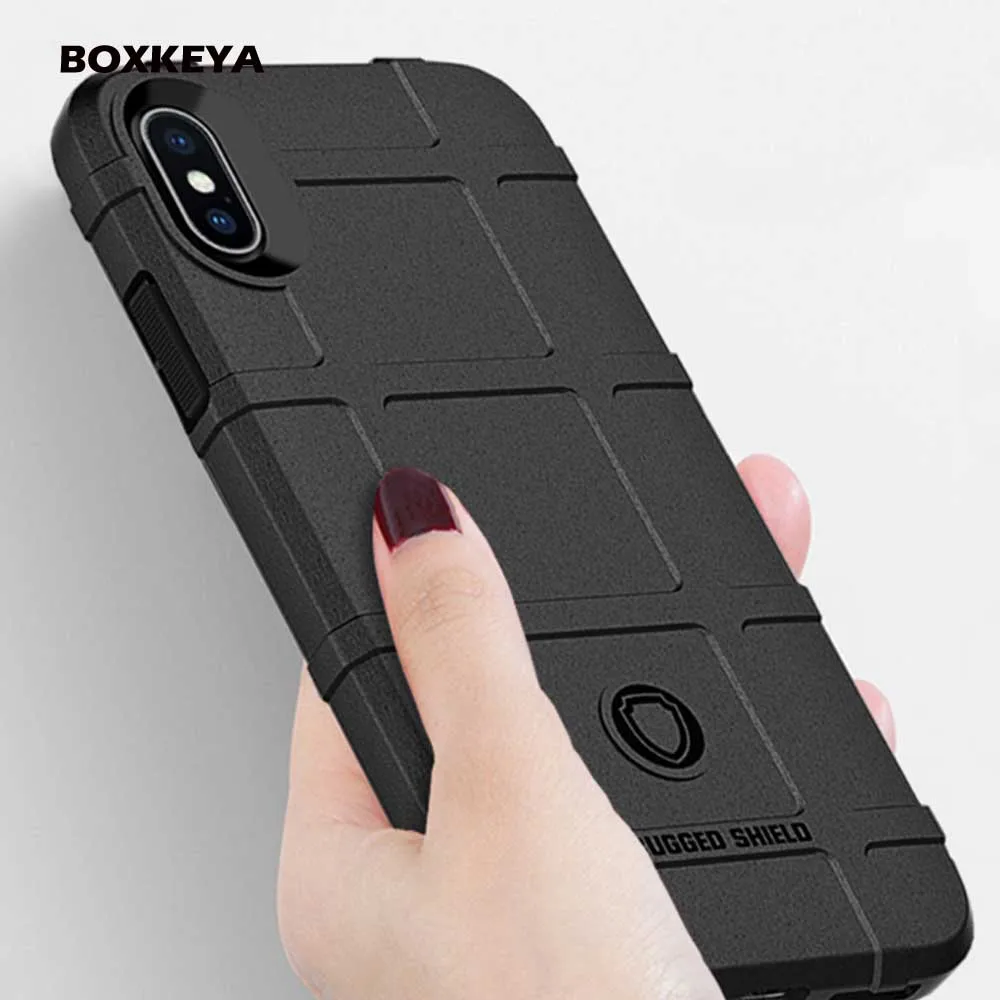 Роскошный прочный силиконовый защитный чехол s для Apple iPhone 11 Pro Max 6S 7 8 Plus X XR XS