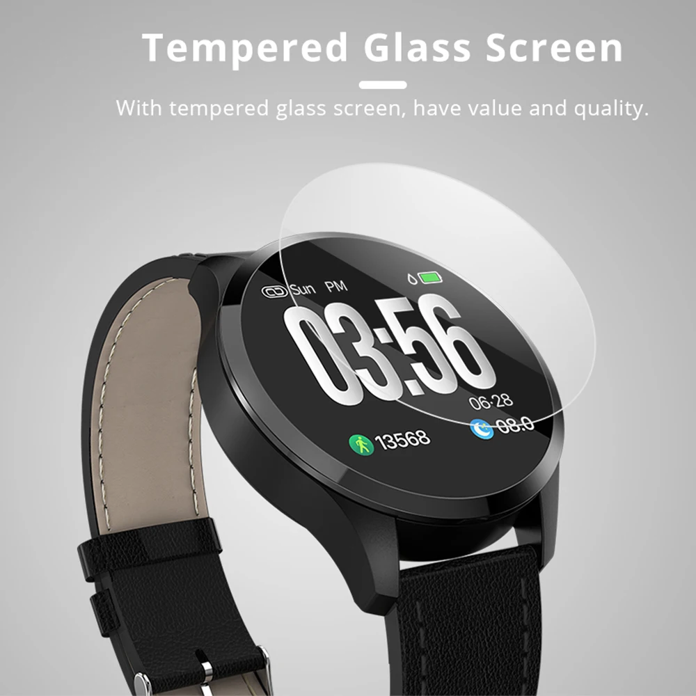 Geekbes WR3 Смарт часы 1 22 дюймов ips экран Smartwatch пульсометр кровяное давление монитор