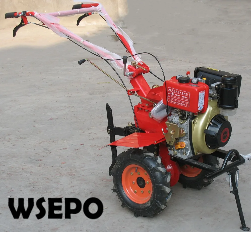 

Качество OEM, прямые поставки с фабрики! 178F 6HP 4,4 квт дизельный двигатель, 1WG4.0-105FC сельскохозяйственный культиватор, садовый мини-роторный куль...
