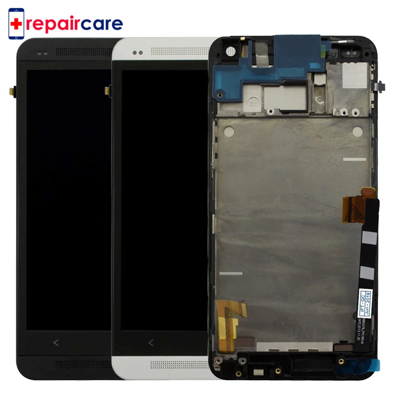 Оригинал 801e одна SIM 4 7 ''для htc One M7 ЖК-дисплей с сенсорным экраном дигитайзер в