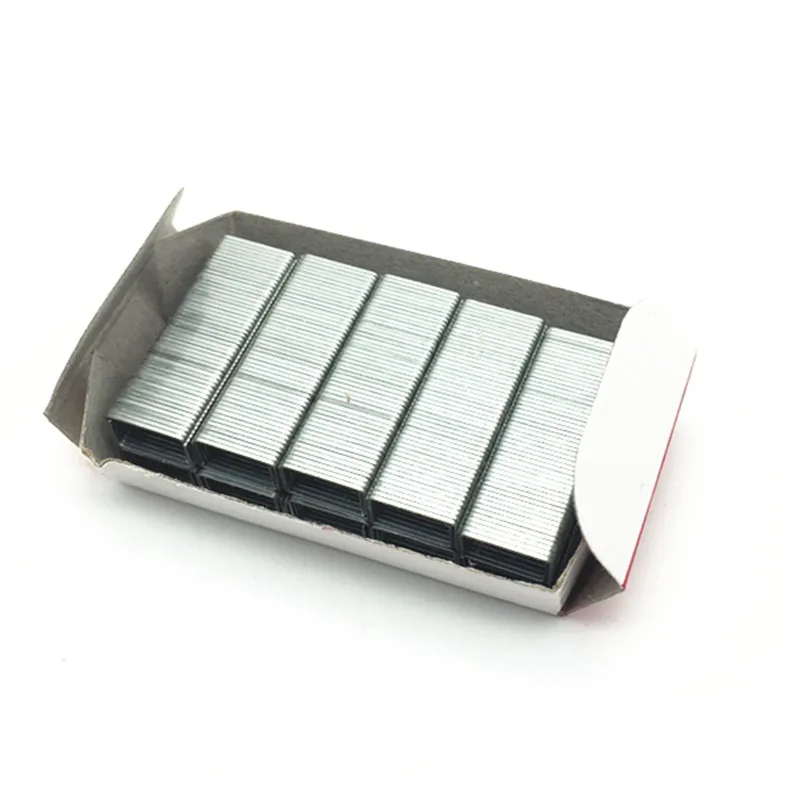 1000pcs/box staples office metal staple No.10 for stapler hot silver normal Plier Grape Nail Staples 0010N | Обустройство дома