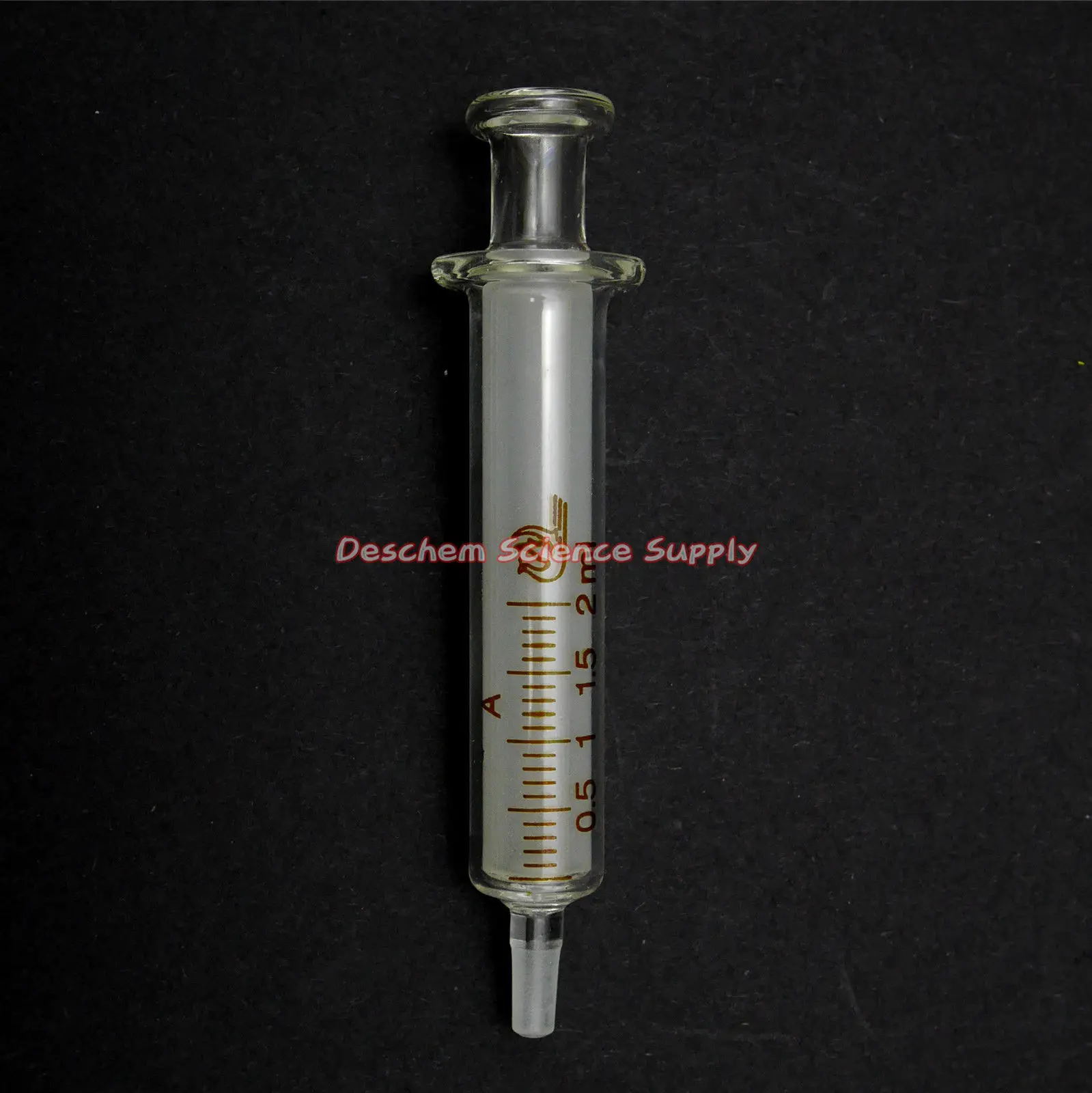 2 мл стеклянный шприц лабораторный инжектор используется в лаборатории|injector