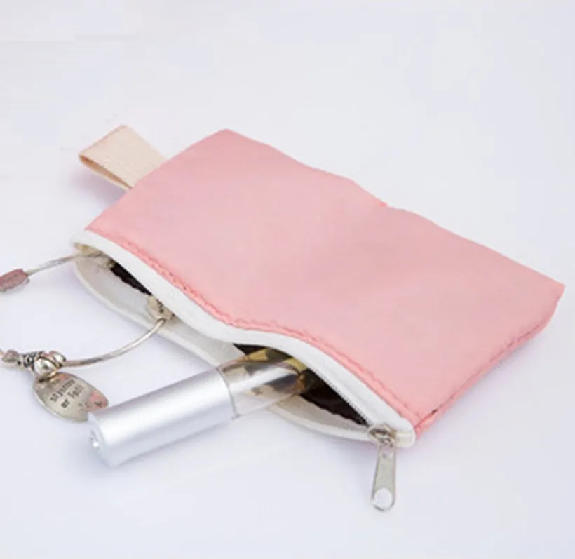Pink packet Портативная круглая Водонепроницаемая косметичка для путешествий, косметички, органайзер для макияжа, коробка для хранения, многофункциональная косметичка - Цвет: Pink packet