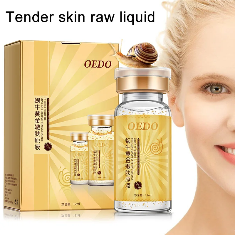 

Snail Essence Moisturizeing Skin Deep Repair Tightening Anti-aging Gold Snail Face Essence 88