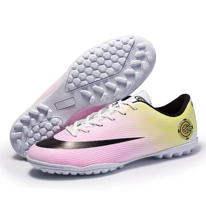 Foot Soccer Boots новинка радужные молодежные для мальчиков и девочек сломанные ногти TF