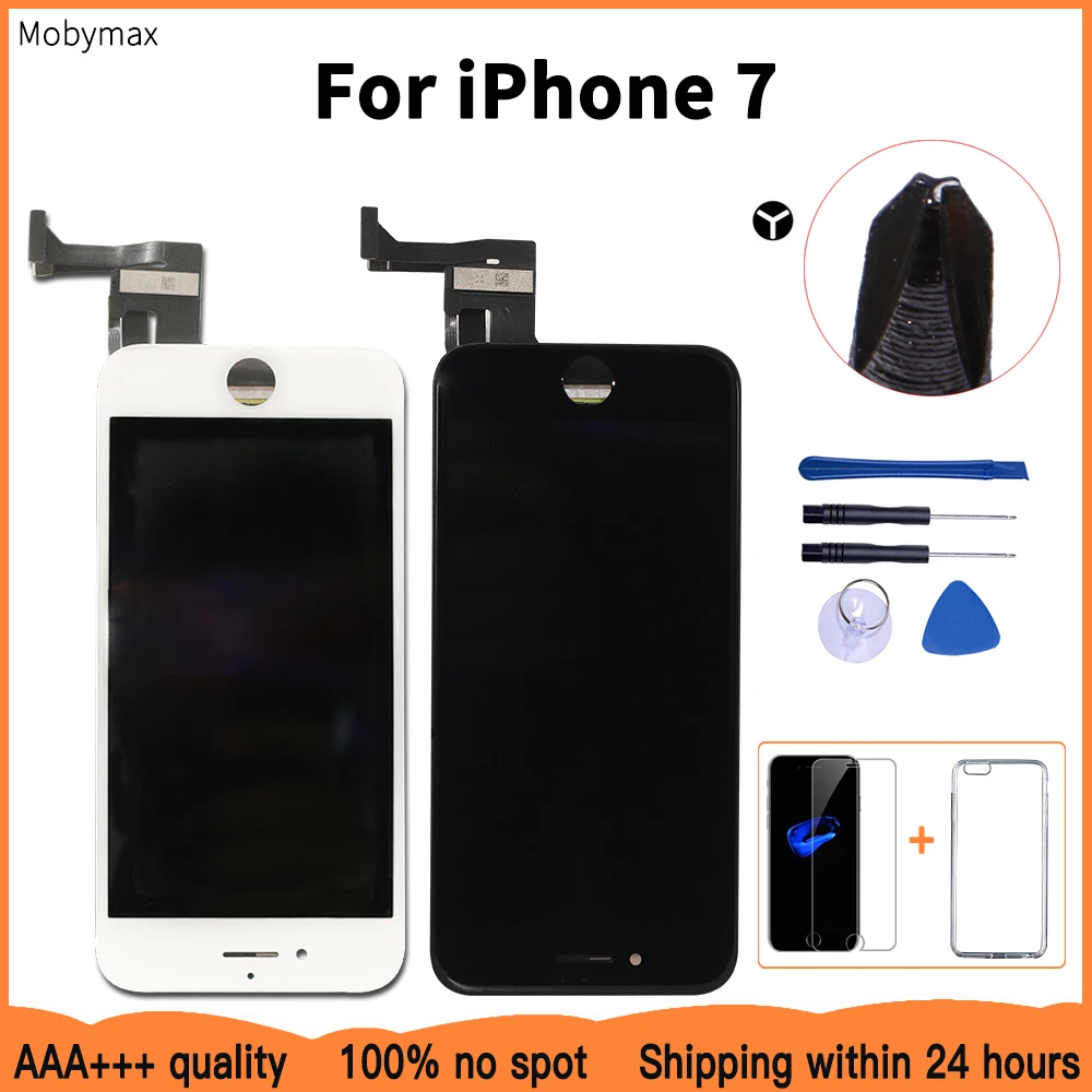 ЖК-экран класса AAA + для iPhone 7 6s сменный ЖК-дисплей 6 100% без битых пикселей |