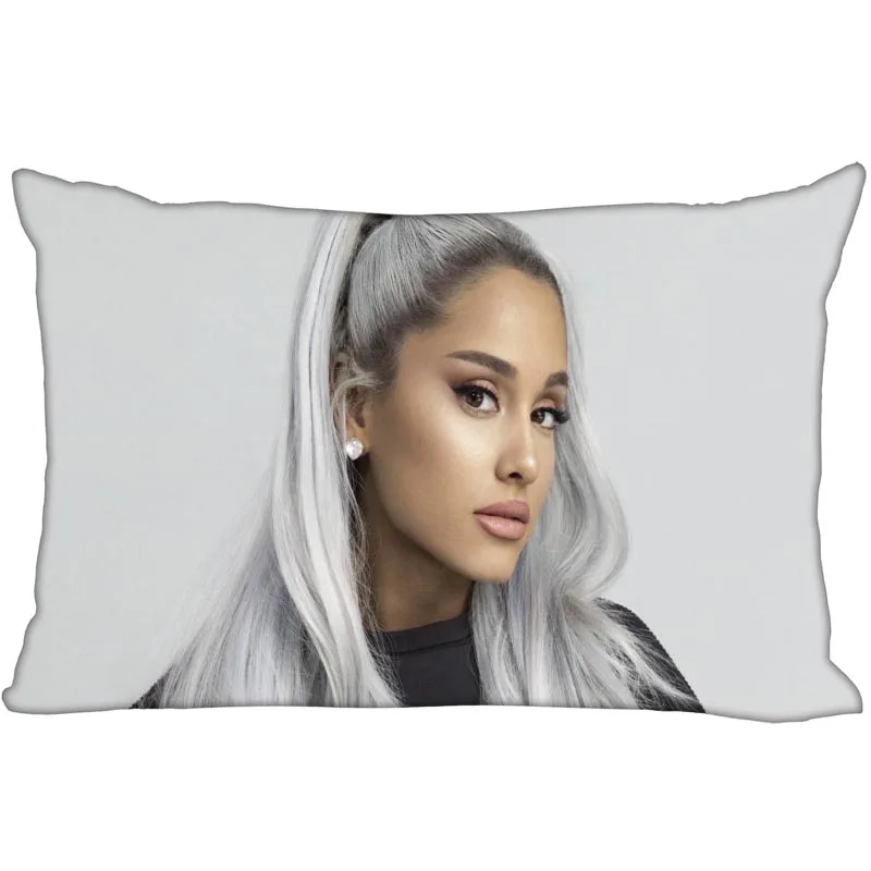 Пользовательские Ариана Гранде прямоугольник подушка чехол на молнии dakimakura Классическая Подушка Чехол размером 35 х 45 см DIY подарок - Цвет: 26