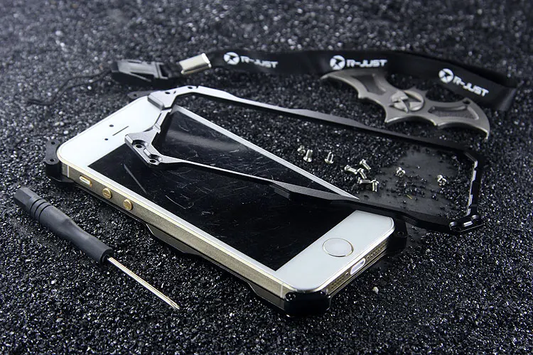 Для iPhone 11 PRO X XR XS MAX чехол металлический Алюминиевый противоударный чехол для телефона с головой скелета для iPhone 5 se 6s 7 8 Plus