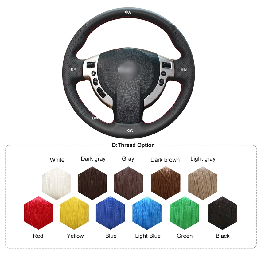 MEWANT черная искусственная кожа фотосессия для Nissan Qashqai 2007 2013 X Trail NV200 серена Evalia AD