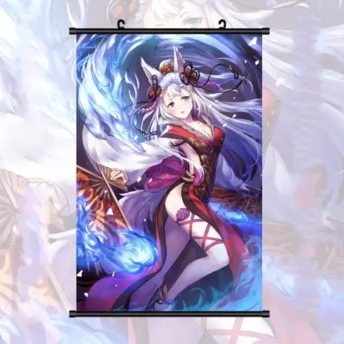 Japan Anime Home Decor Wall Scroll Poster Granblue Fantasy 2017 | Дом и сад