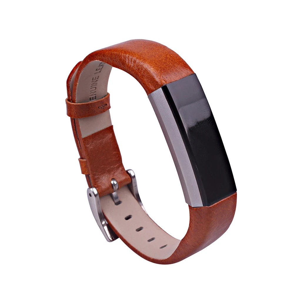 Запасные кожаные ремешки для Fitbit Alta/Alta HR классический браслет из натуральной