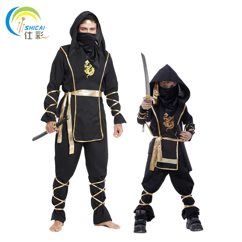 Костюм для косплея японского воина ниндзя костюм ролевых игр танцевальных