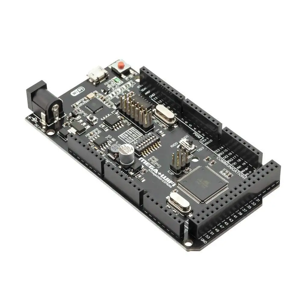 Mega2560 + Wi Fi R3 ATmega2560 ESP8266 32Мб оперативной памяти USB TTL CH340G совместимый для Arduino Mega NodeMCU
